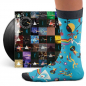 Preview: Socken Pink Floyd Moon Blau 2